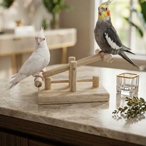 Seesaw Wooden Stand
