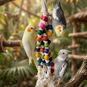 Foraging Rope With Colorful Beads
