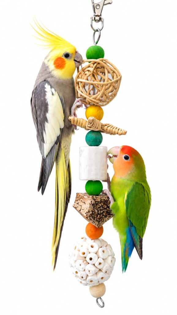 Feathered Treasure – Premium Foraging & Enrichment Toy