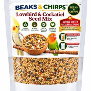 Lovebird and Cockatiel Seed Mix - Image 4