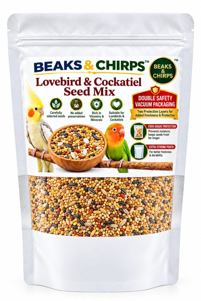 Lovebird and Cockatiel Seed Mix