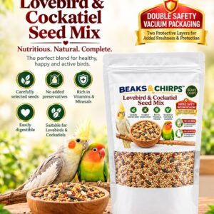 Lovebird and Cockatiel Seed Mix