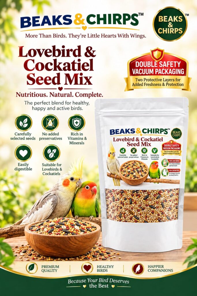 Lovebird and Cockatiel Seed Mix