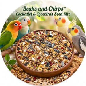 Lovebird and Cockatiel Seed Mix - Image 2